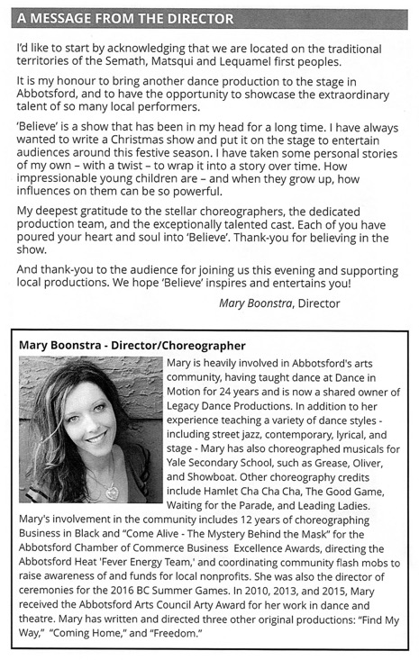 director note