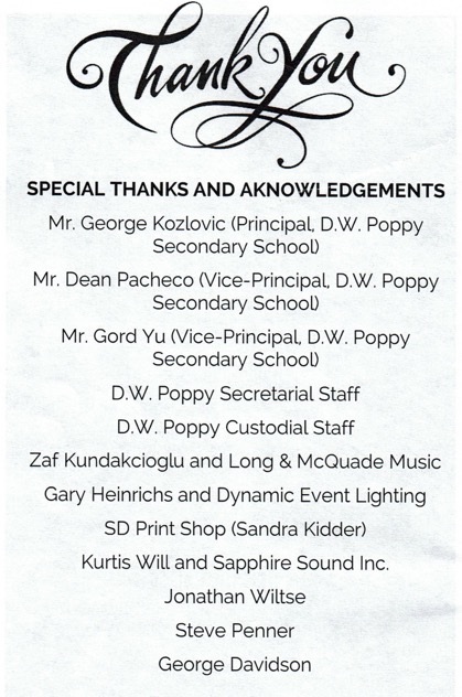 Acknowledgements